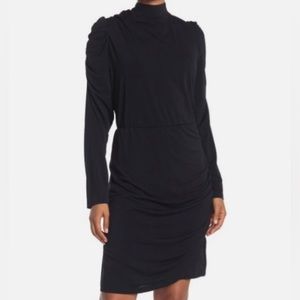 NWT VERO MODA Long Sleeve Dress In Black 2x